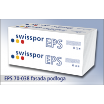 Swisspor styropian biały EPS 70 - 038 fasada/podłoga