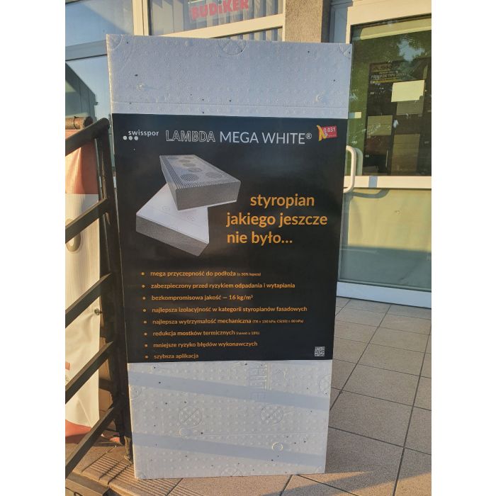 Swisspor styropian grafitowy Lambda Mega White Fasada 031