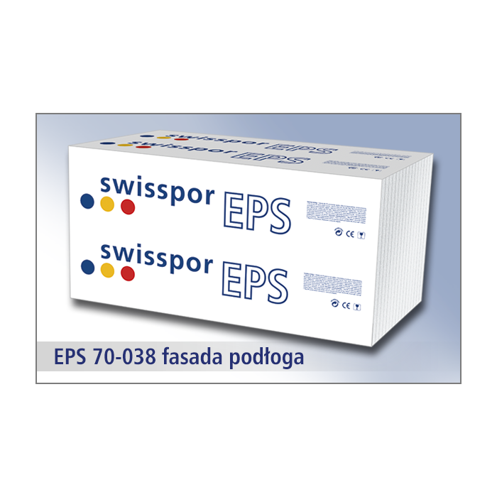 Swisspor styropian biały EPS 70 - 038 fasada/podłoga
