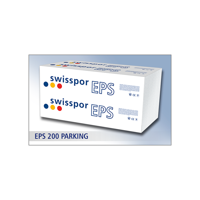 Swisspor styropian biały EPS 200 PARKING 034 - 6,0 t /m2