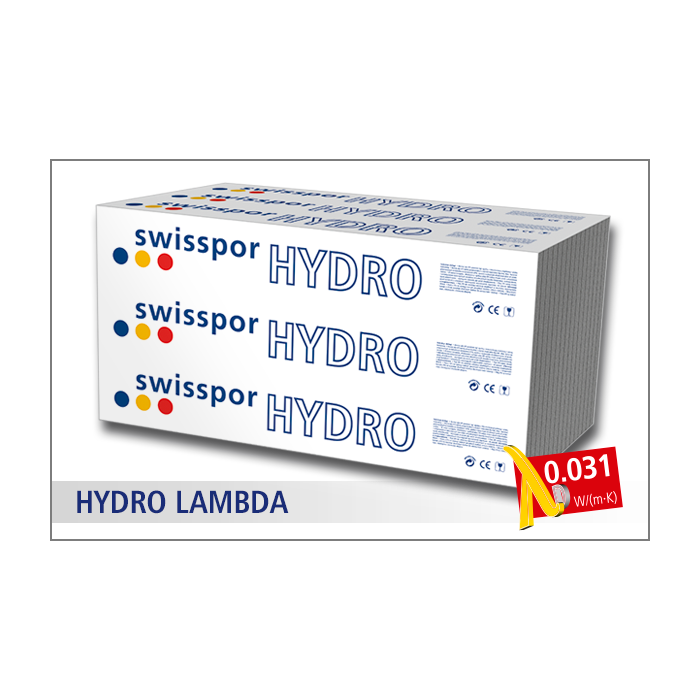 Swisspor styropian fundamentowy grafitowy Hydro Lambda 031