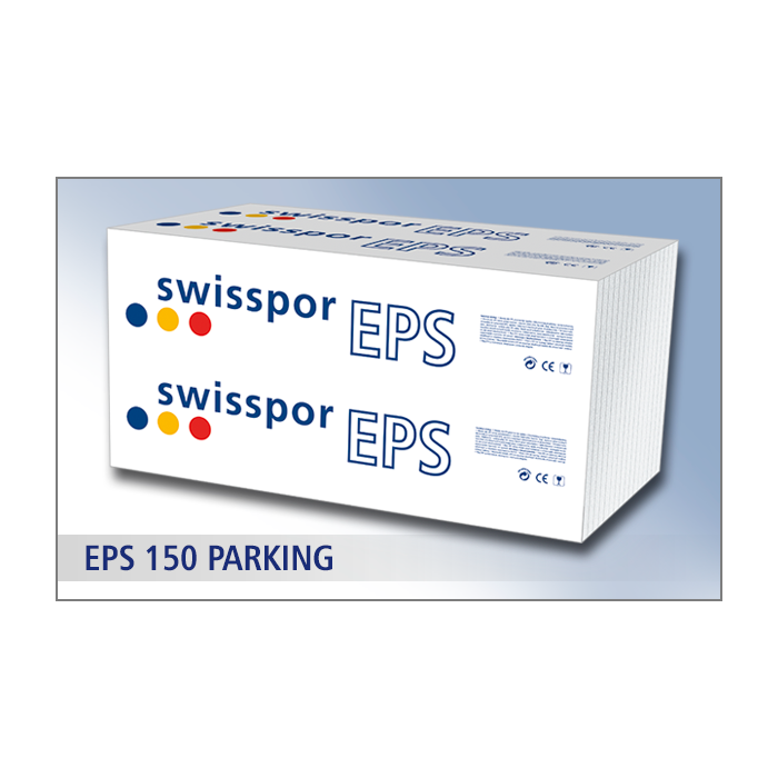 Swisspor styropian biały EPS 150 PARKING 035 - 4,5 t /m2