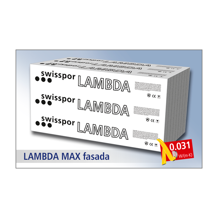 Swisspor styropian grafitowy Lambda Max Fasada 031