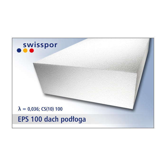 Swisspor styropian biały EPS 100 036 - 3,0 t /m2