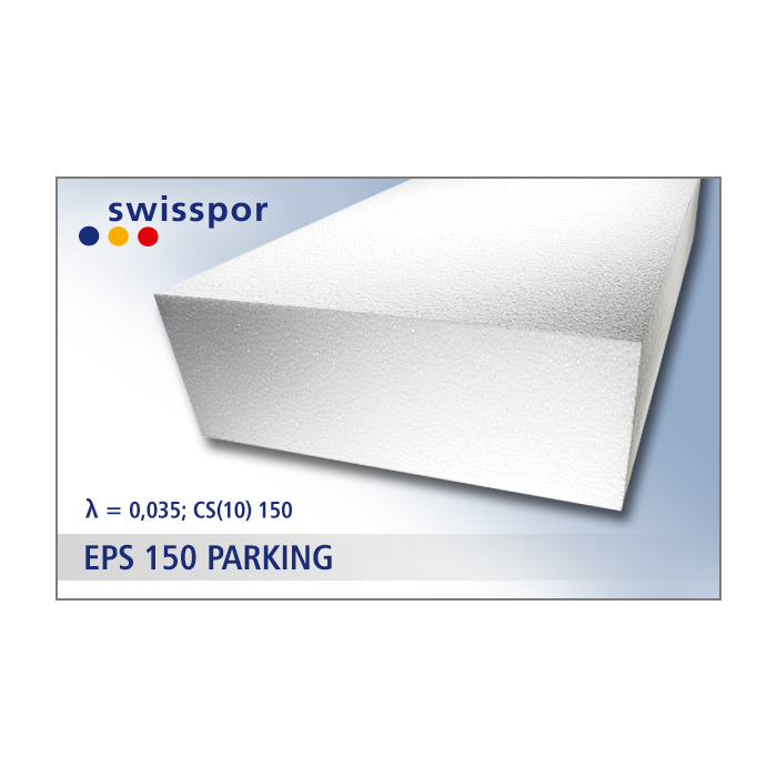 Swisspor styropian biały EPS 150 PARKING 035 - 4,5 t /m2