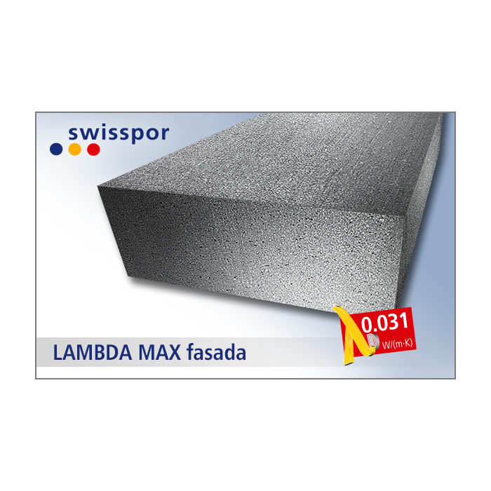 Swisspor styropian grafitowy Lambda Max Fasada 031