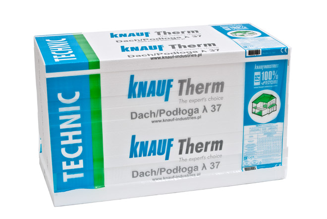 Knauf Therm Tech Dach/Podłoga EPS 80 λ 037 grubość 10cm